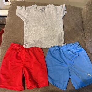 Sporto Blue and Gray Kids' Outfit